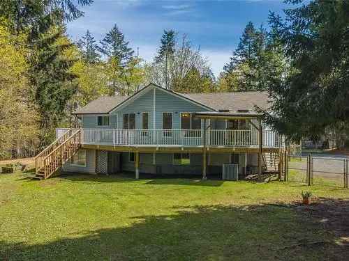 1.14 Acre Country Retreat 4 2 Bath Home RV Parking