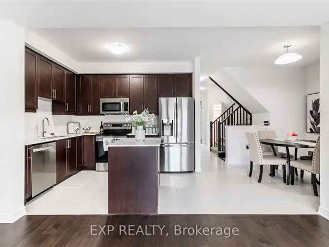 End Unit Freehold Townhouse in Paris Ontario Near Hwy 403