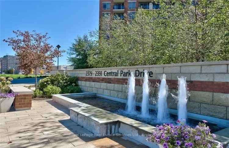 Oakville Uptown Core 1+Den Condo with Balcony and Amenities