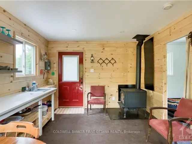 Off Grid Cabin Near Sharbot Lake - 5.4 Wooded Acres