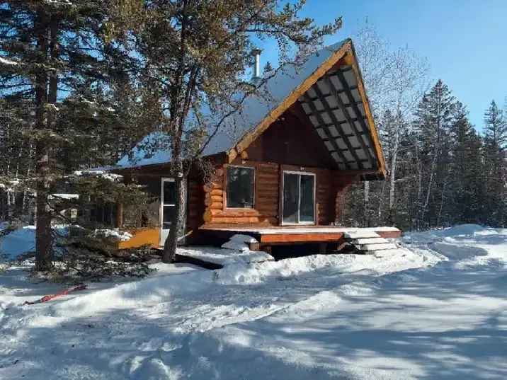 Build Dream Home on 89.49 Acres Land with Cabin in Ste Rita MB