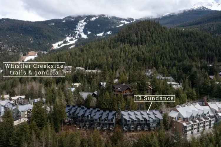 A $1,800,000.00 Townhouse with 3 bedrooms in Whistler Creek, Whistler