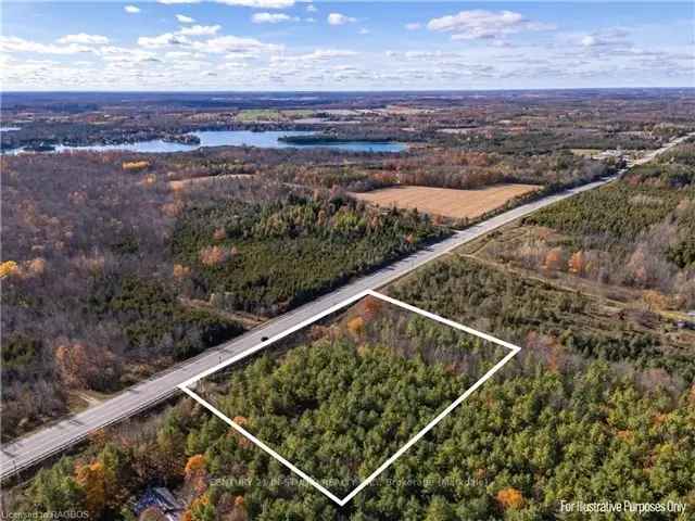 1.66 Acre Bush Lot near Markdale and Owen Sound