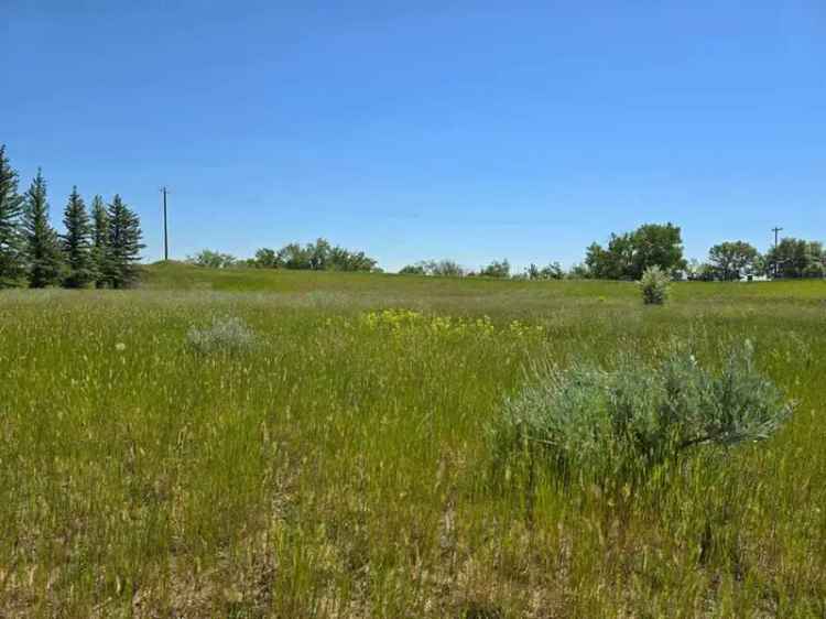 Build Dream Home on 5.51 Acres Overlooking Lethbridge