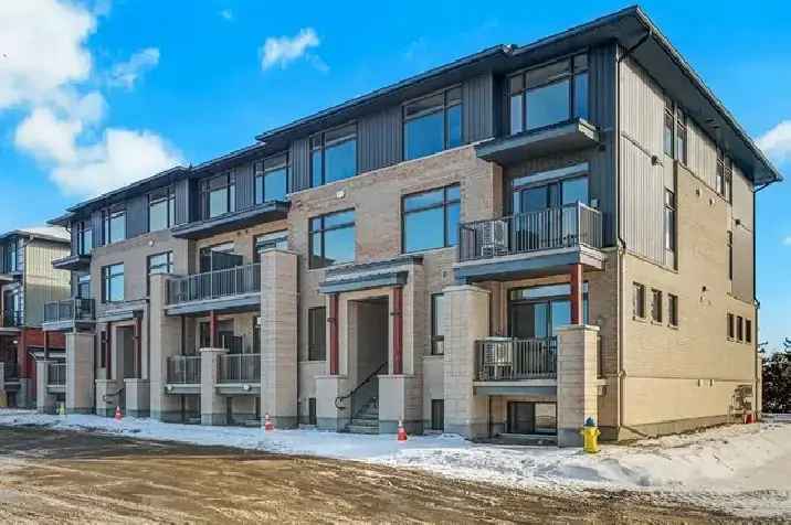 Brand New Townhome-stacked for Rent- $2250/month- Barrhaven