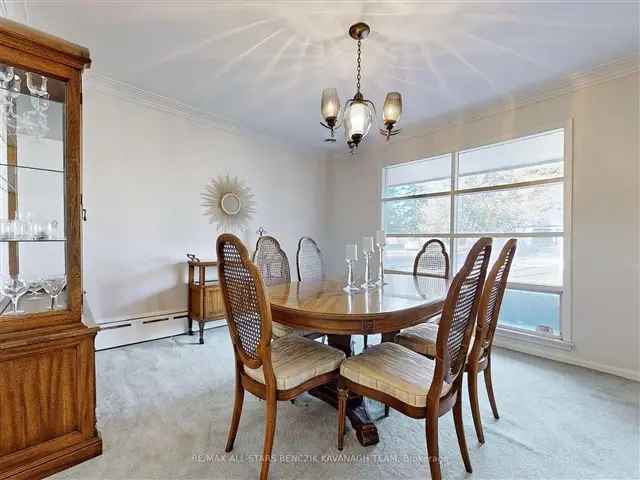 Expansive 4-Bedroom Ranch Bungalow in Markham Village