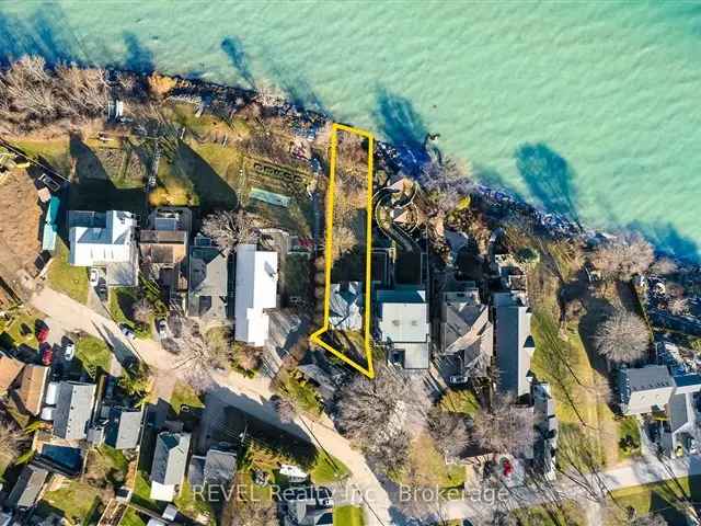 Lakefront Lot Port Dalhousie Build Your Dream Home