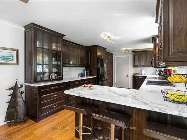 Ravine Lot Home with Stream Custom Finishes Updated Kitchen Baths