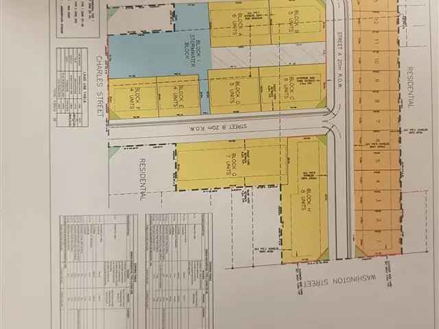 New Subdivision Development in Waterford 23 Single Homes 45 Townhouses