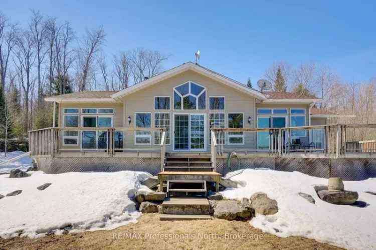 North Muskoka Waterfront Cottage 3 1 1.6 Acres Private Dock