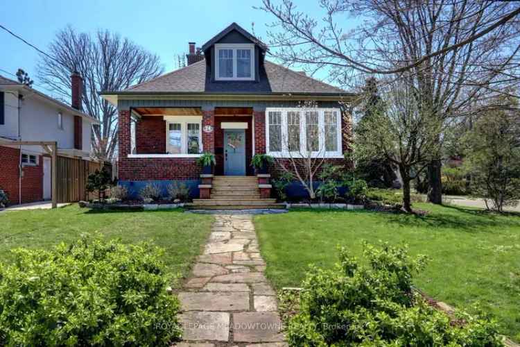 Port Credit Arts & Crafts Home - Updated, Detached Garage, Waterfront Access