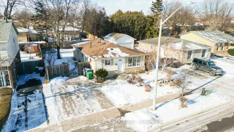 3 Bedroom Detached Bungalow with Legal Basement Apartment in Brampton