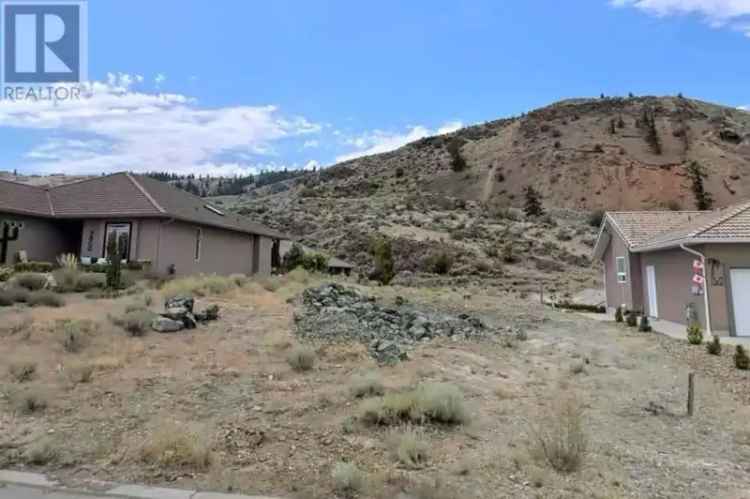 Build Dream Home on Executive Lot in Osoyoos Near Golf Course