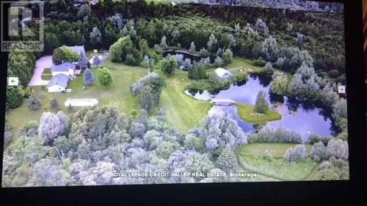 Cottage Style House on 19.95 Acres with Bungalow and Shops