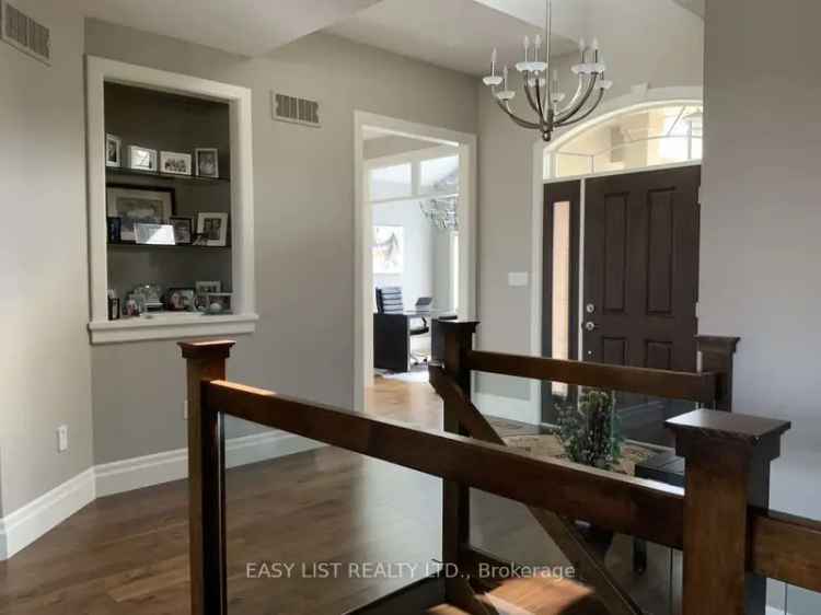 Buy Custom Home with Luxurious Features Backing Onto Huron Oaks Golf Course