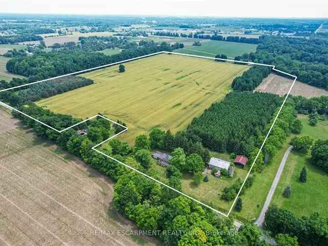 49.18 Acre Farm 4 Bedroom Home Renovation or New Construction