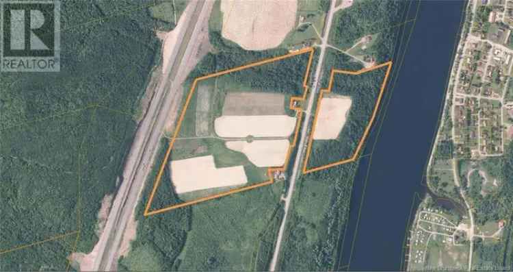 75 Acre Farm near Perth Andover NB with Farmland and Forest