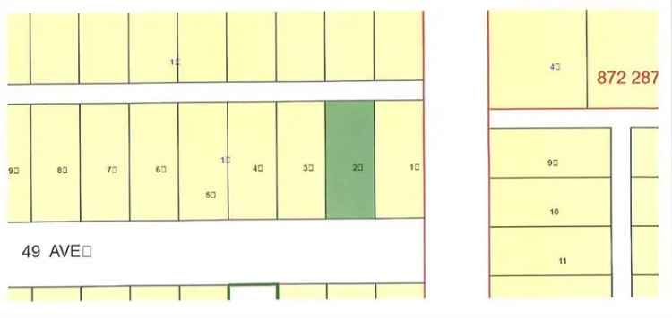 Land For Sale in Village of Alix, Alberta