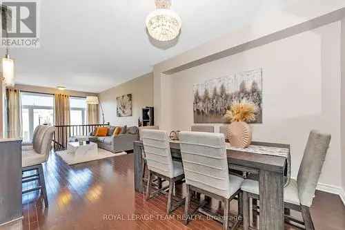 4 Bedroom Townhome in Kanata Lakes - Executive Townhouse for Sale