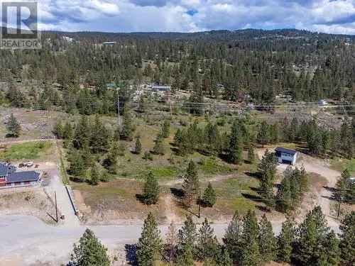 5 Acre Lot for Sale Kelowna, Panoramic Views, Private Estate