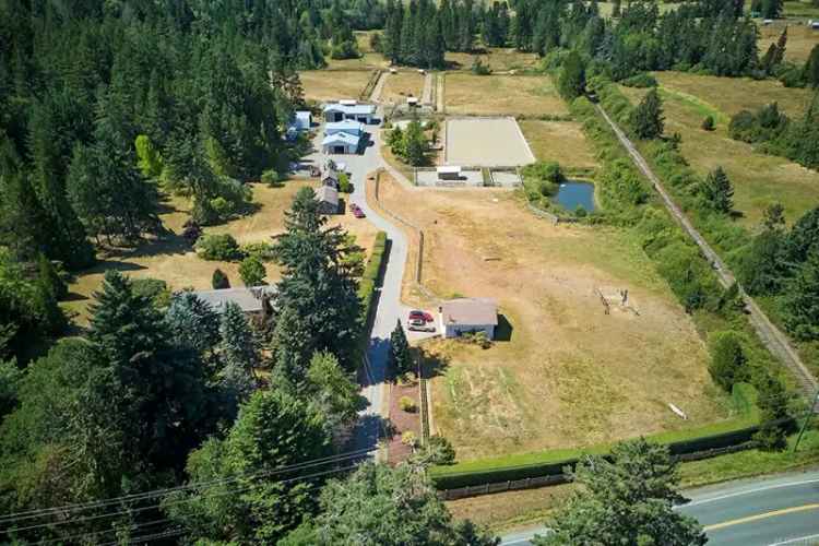 21+ Acre Equestrian Estate in Nanoose Bay