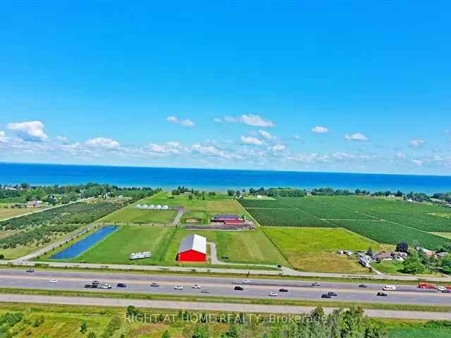 9.5 Acre Lakefront Property in Niagara Wine Country