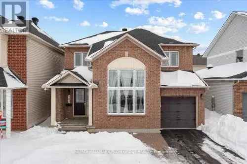 Buy Detached House in Orleans Avalon with Backyard Views and Modern Features