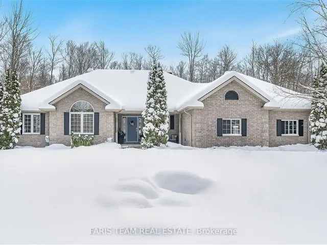 Secluded 2.5-Acre Home with Pool and Workshop Near Georgian Bay