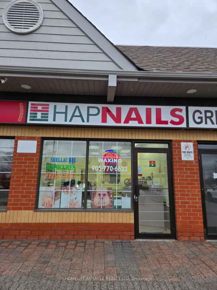 Richmond Hill Nail Salon Business for Sale