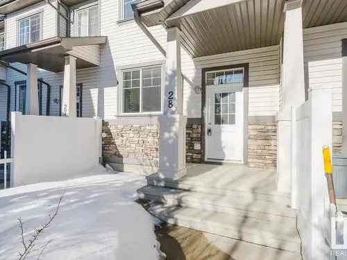 For Sale Townhouse in South Terwillegar Edmonton with Upgrades