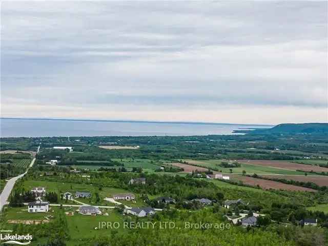 2.20 Acre Building Lot with Stunning Views Near Blue Mountain