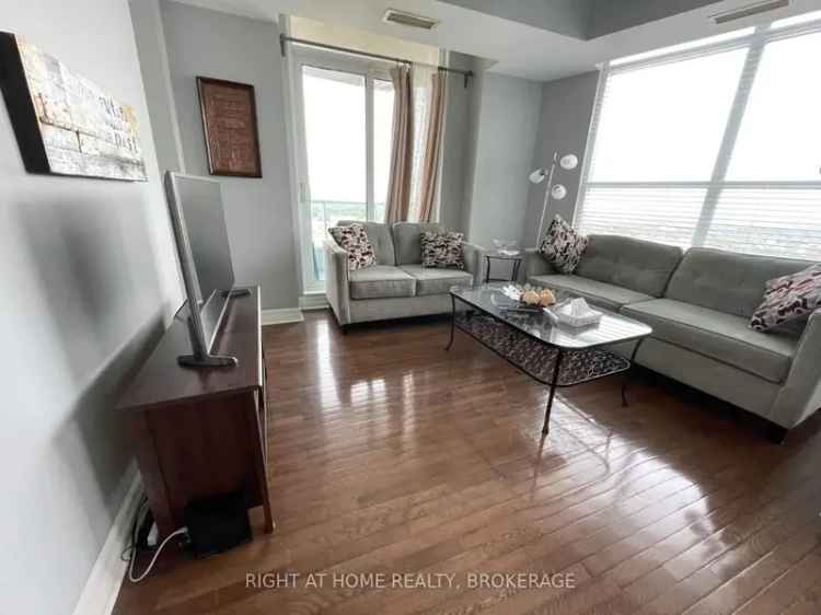 Spacious 2-Bedroom Corner Unit with Lake Views Near Square One