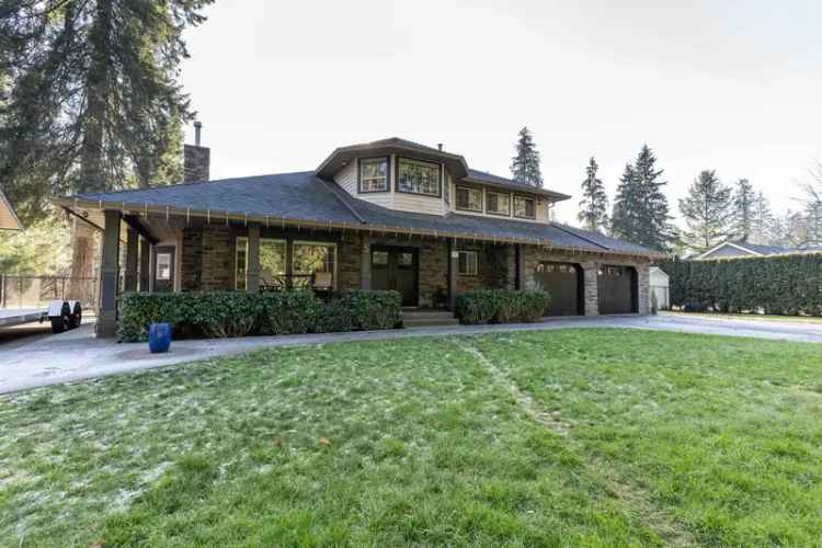 A $3,198,000.00 House with Acreage with 4 bedrooms in Port Kells, North Surrey