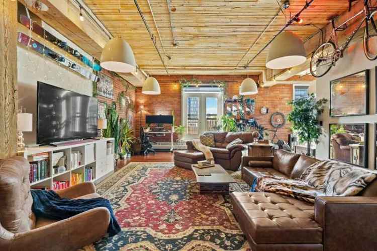 Rent loft in Calgary with modern amenities and historic charm