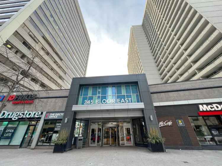 Retail For Rent in 345, Bloor Street East, Toronto, Ontario