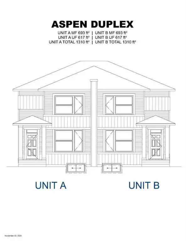 Duplex For Rent in Town of Crossfield, Alberta