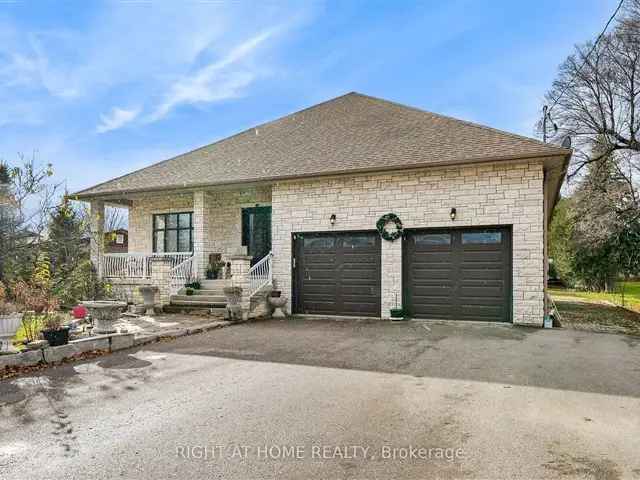 Custom Built European Stone Home in Woodbridge