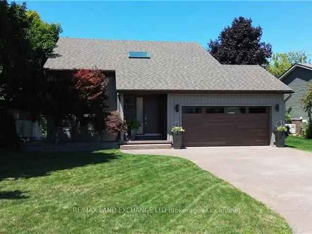 Lake Huron View Home Kincardine  Modern Open Concept 3 Season Sunroom