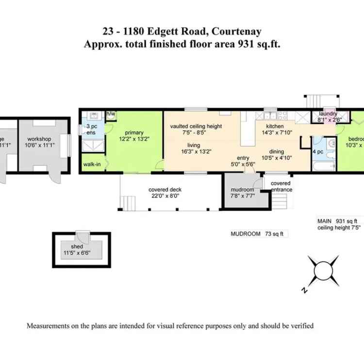 55+ Manufactured Home 2 Bed 2 Bath Updated