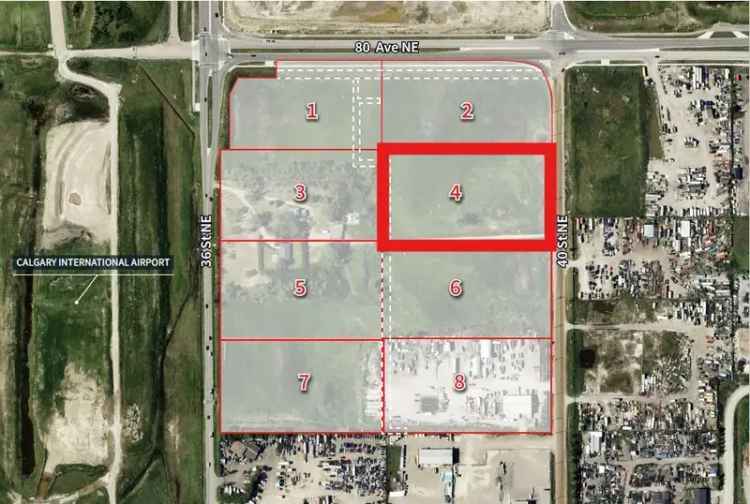 Rare Northeast Industrial Sites for Sale in Calgary