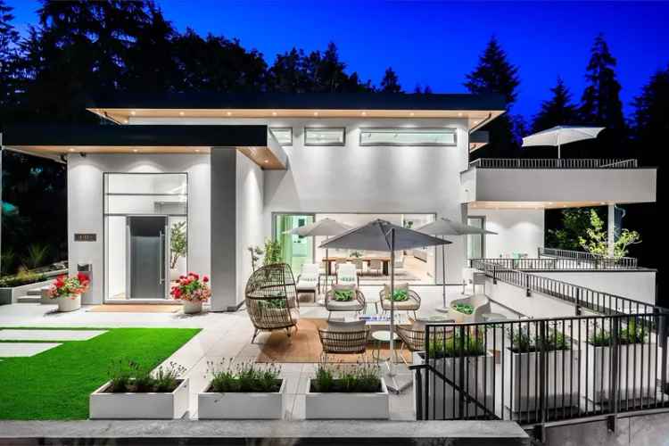 A $7,780,000.00 House/Single Family with 6 bedrooms in Cypress, West Vancouver