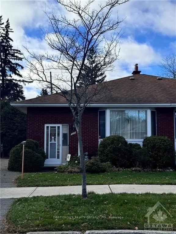 House For Sale in (Old) Ottawa, Ontario