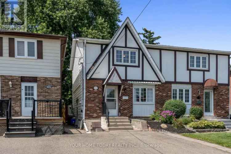 3 Bed 2 Bath Semi-Detached Home Near GO Station