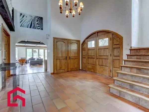 Ski-in/Ski-out Riverfront House near St-Sauveur with Mountain Views