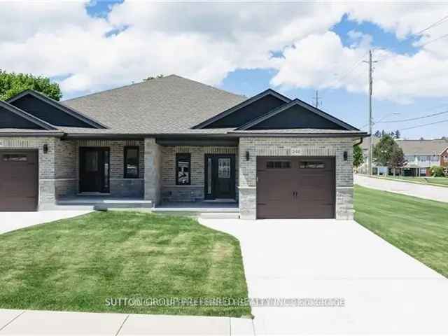 All Brick Semi-Detached Bungalow 1302 Sq Ft 2 Bedroom