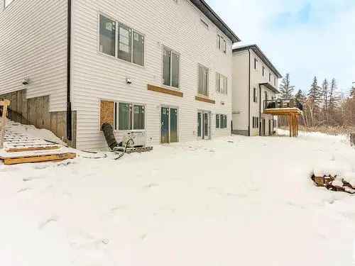 Duplex For Sale In The Hamptons Edmonton With Modern Farmhouse Aesthetic