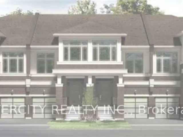 Brand New Balsam Model Townhouse in New Seaton