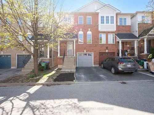 3 Bedroom Semi-Detached Condo in Mississauga
