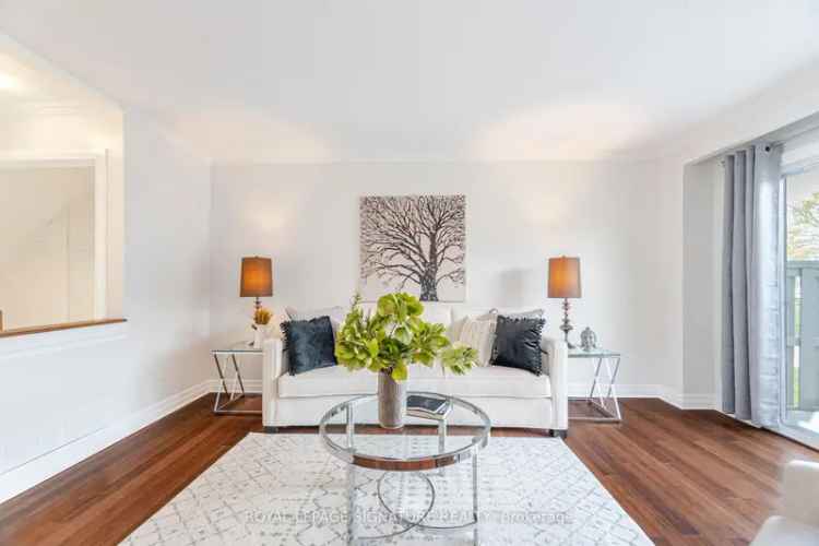 4-Bedroom End Unit Townhome Modern Finishes Updated Kitchen and Baths