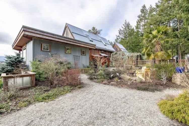 Treehouse-Chic Home on BC's Salt Spring Island Hits Market for $1.4M